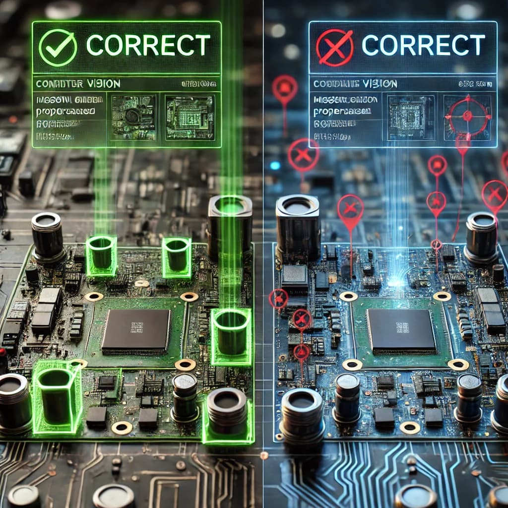 Image of Quality Control Computer Vision AI System
